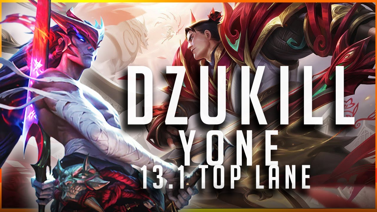 Dzukill - Yone vs Garen TOP Patch 13.1 - Yone Gameplay