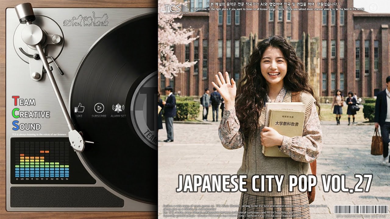 [Playlist] 80년대 감성을 그대로 일본시티팝 VOL.27 [Citypop][シティポップ]