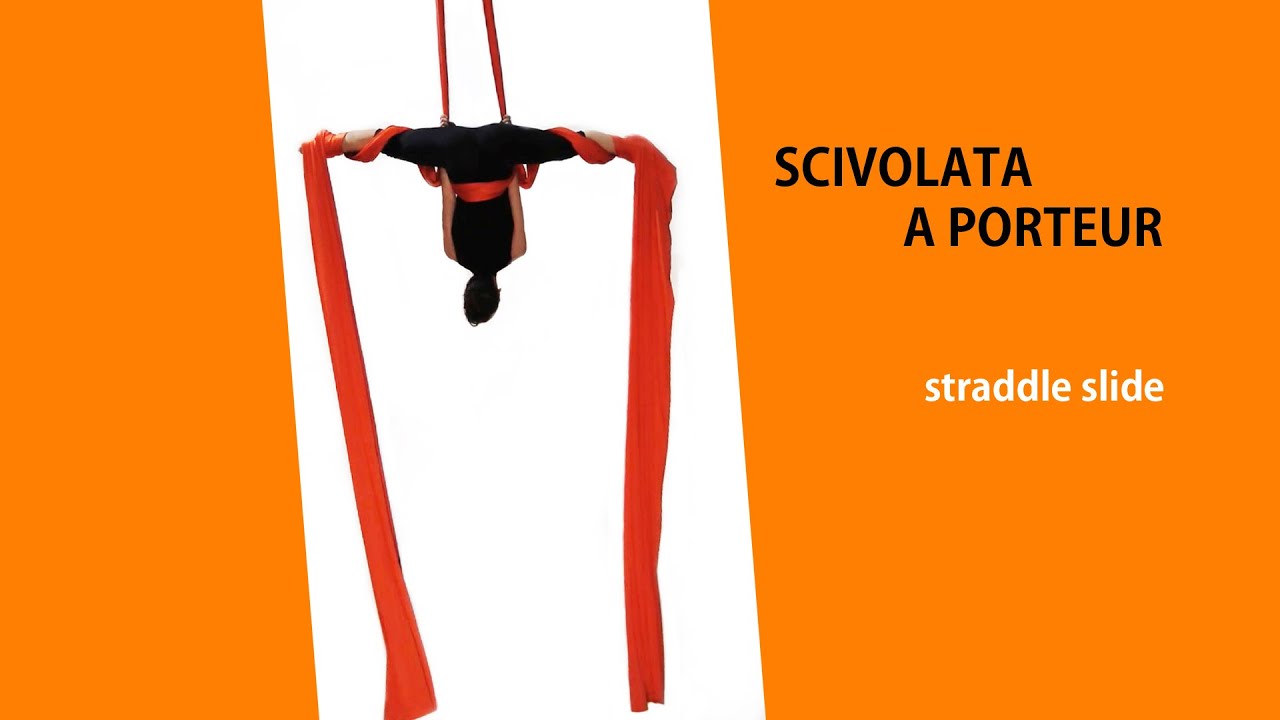 Tessuto aereo Caduta a porteur - Aerial Silk Butterfly drop