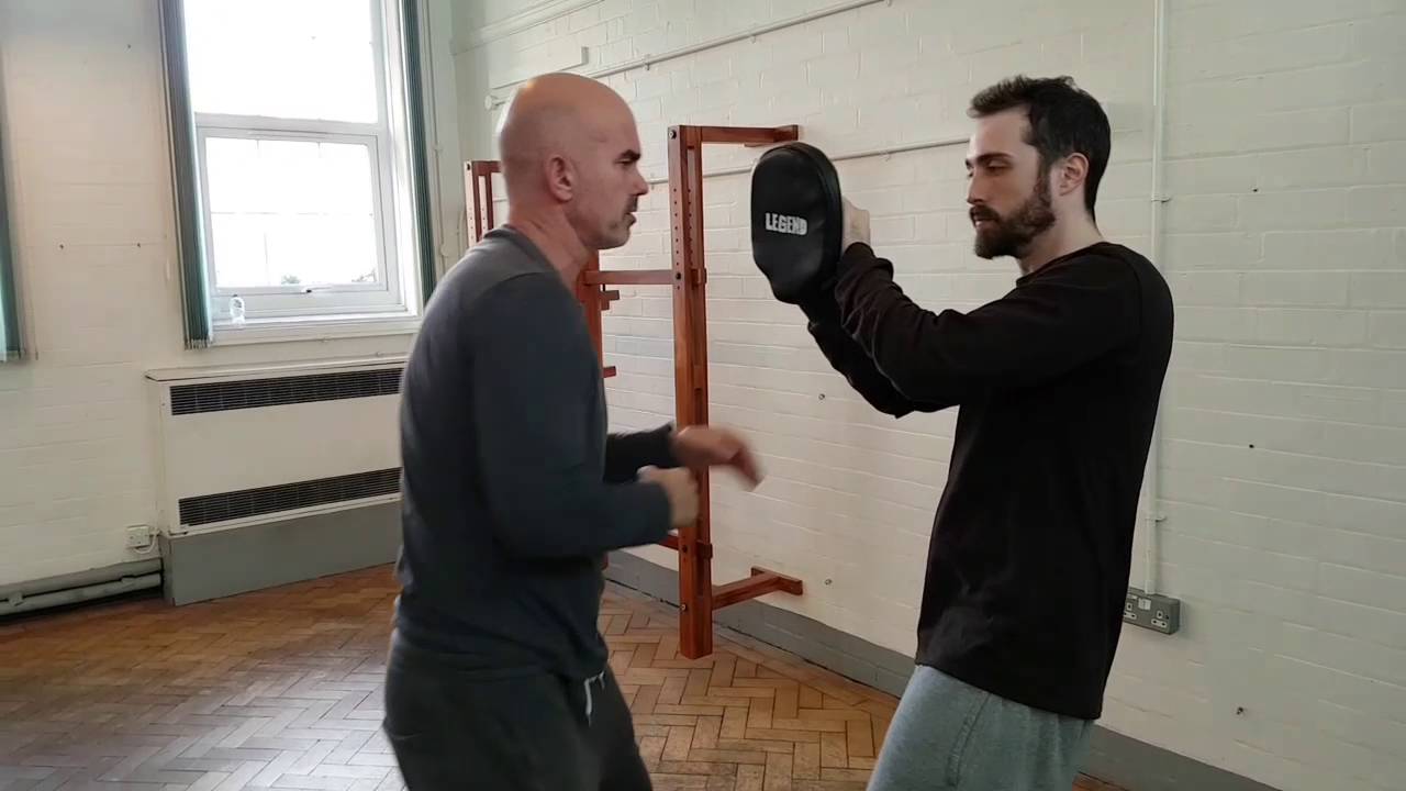 Padwork drills with Sifu Dean Pugh - Gary Lam Wing Chun Nottingham, UK