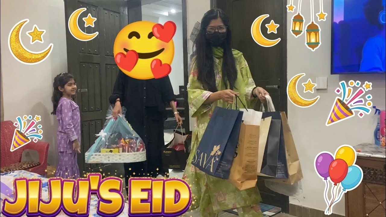 Jijuu ki Eid ly k gay sari raat gumi gumi ki 🤩 | mairavlogs | #MR36 
