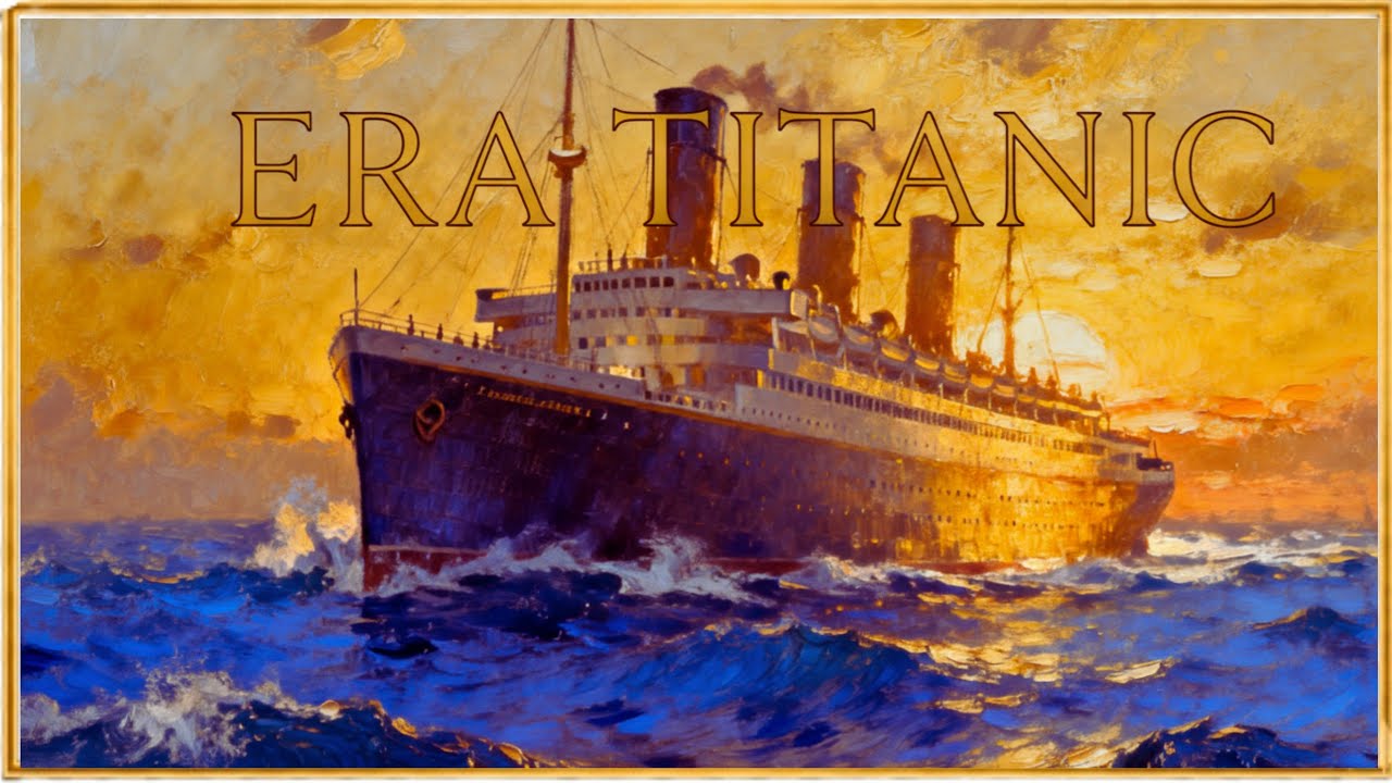 Titanic Ambience | 19th Century Ocean Voyage Visual Poem (Relaxing Classical Lofi)