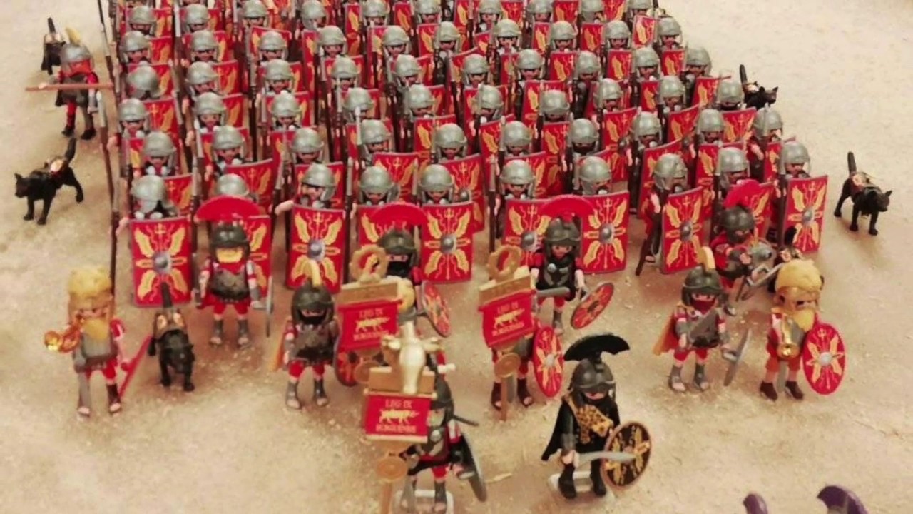 Playmobil Romans ⭐ Выставка Playmobil в Хаке, битва при Заме