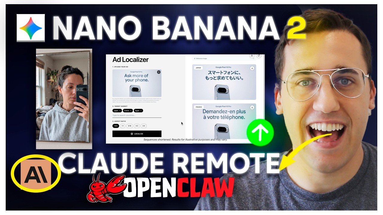 🔔 GOOGLE LANZA NANO BANANA 2 | CLAUDE A POR OPENCLAW | CHATGPT PRO LITE 🚀 | Patricio Fernández🎯