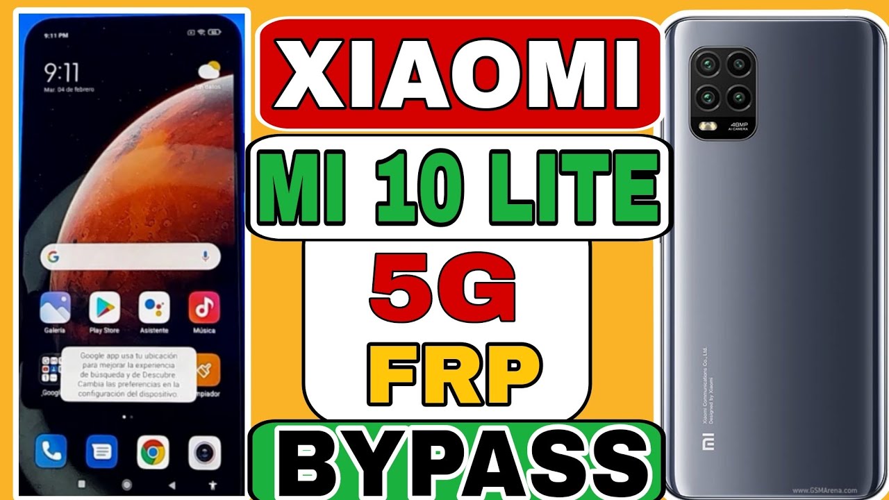 Xiaomi Mi 10 Lite 5G Eliminar Cuenta Google | Xiaomi MI 10 LITE 5G Frp Bypass 2025 ✅️