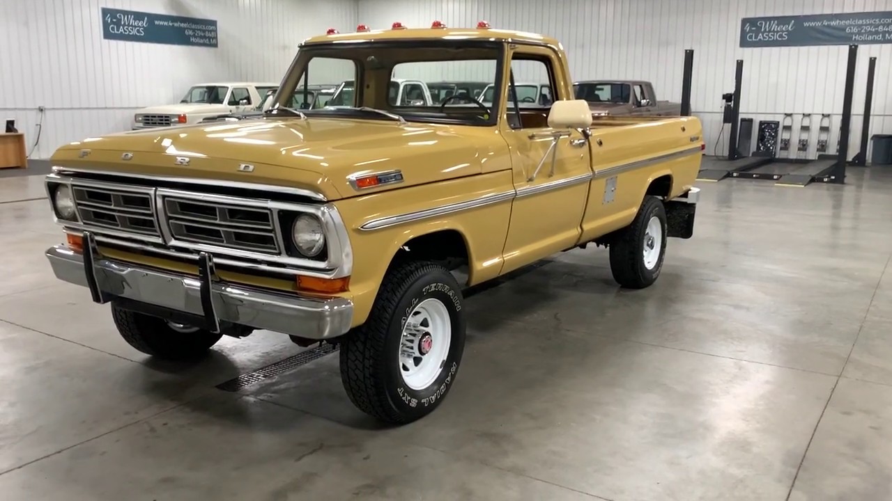 SOLD!!!!   ONE FAMILY OWNED 1972 FORD F250 HIGHBOY.  WESTERN TRUCK.  TRUE SURVIVOR!  CLEAN!