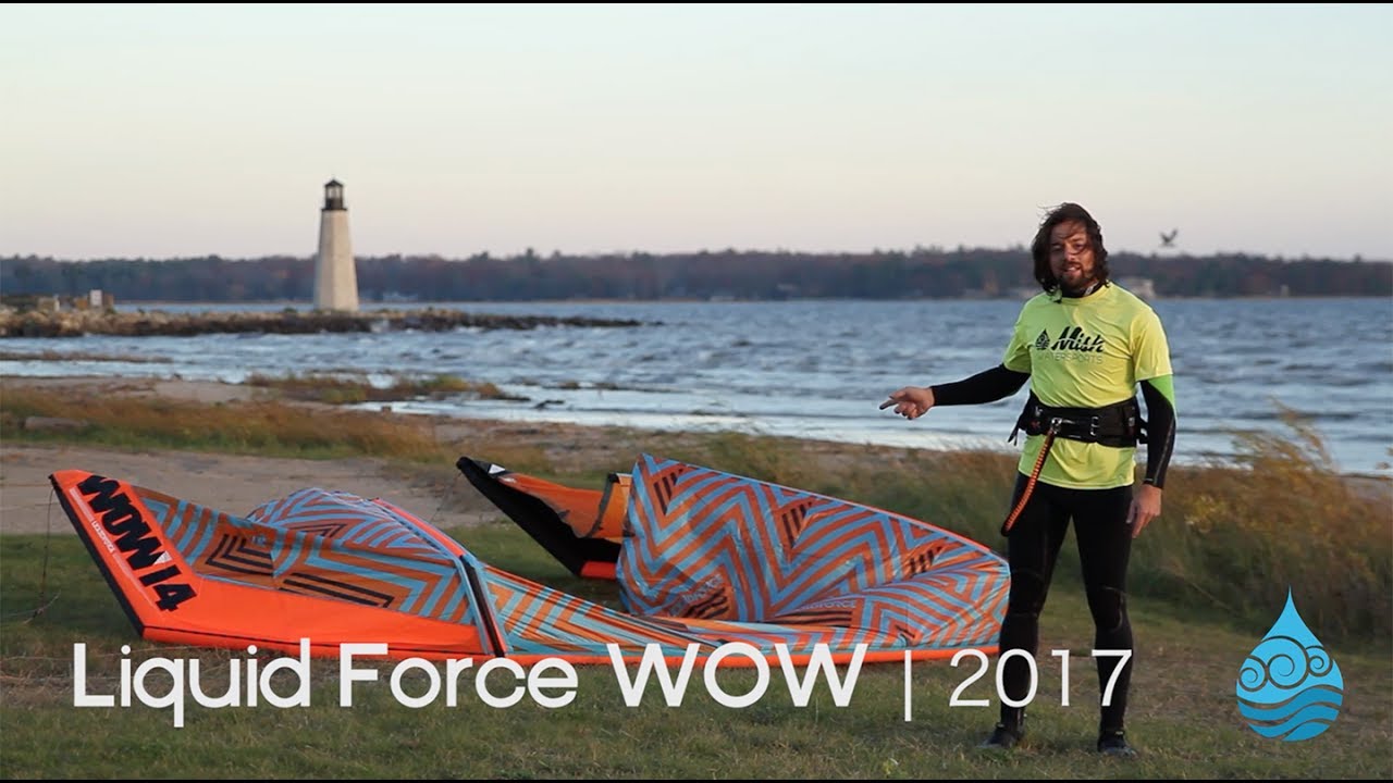 2017 Liquid Force WOW Kiteboarding Kite Review