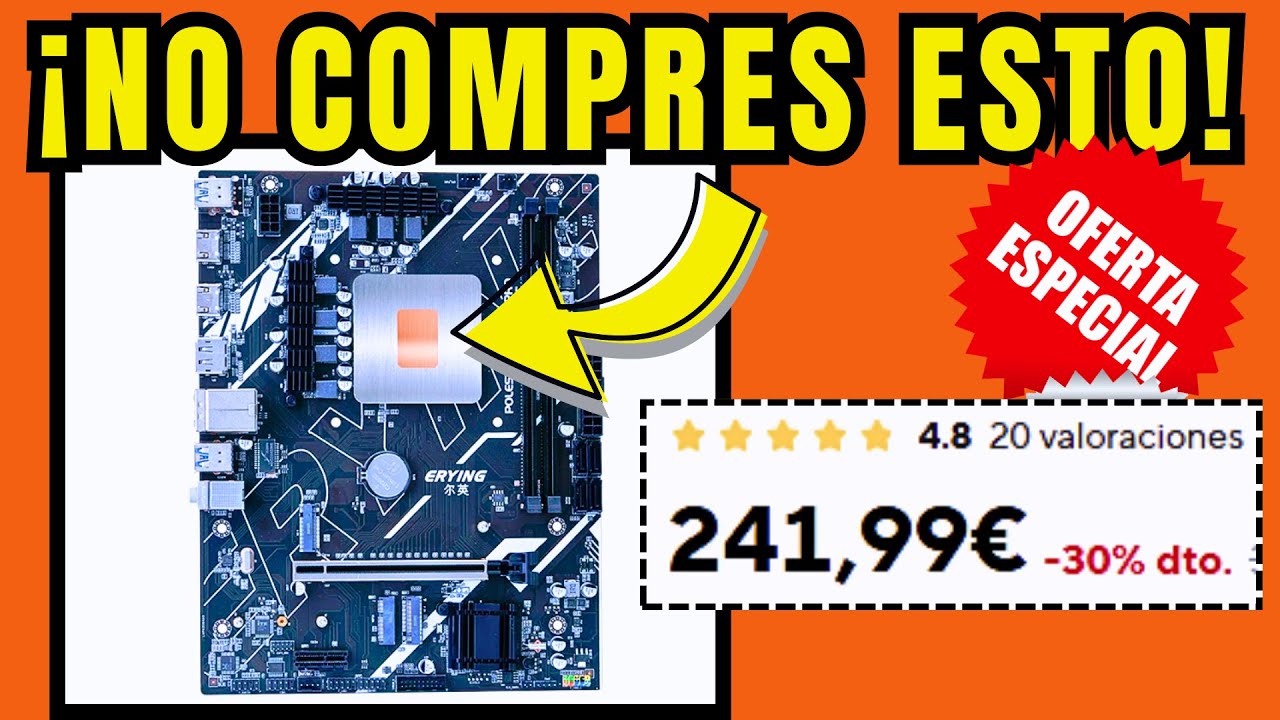 ¡Lo que NO te cuentan de las PLACAS CON CPU chinas!