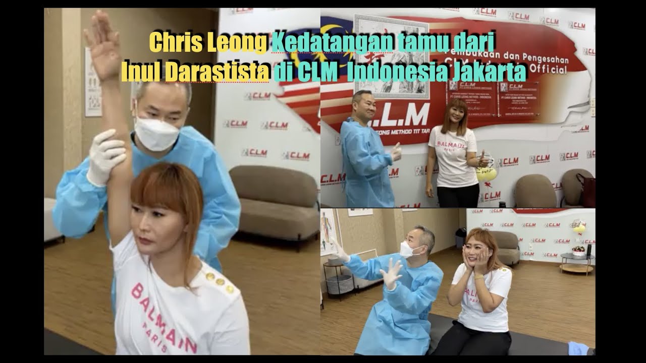 Inul Daratista Chris Leong Kedatangan tamu dari Inul Daratista di CLM Jakarta Indonesia - Malaysia