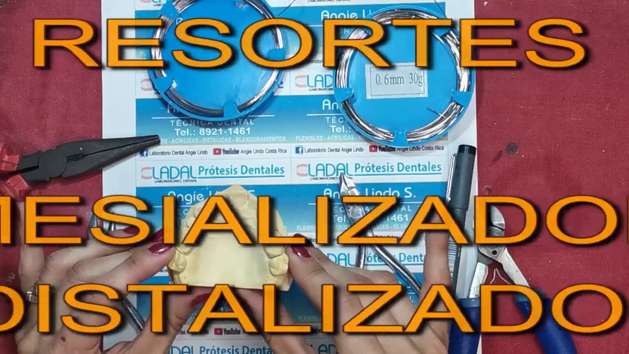 MESIALIZADOR Y DISTALIZADOR ORTODONCIA REMOVIBLE