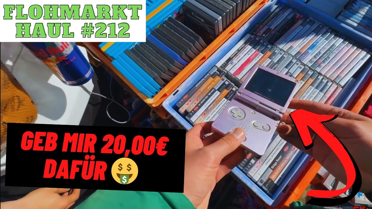 Hamburg Flohmarkt 2.0 ⚓ Fette Nintendo Funde 😍 mit @Hamburg_City_Retrostuff @JeffdeRipper22