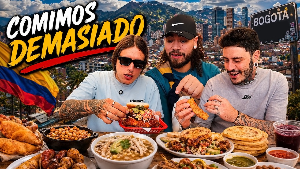 TODO LO QUE NOS COMIMOS en BOGOT&Aacute; 🍗🥩 CADA PARADA FUE MEJOR QUE LA ANTERIOR