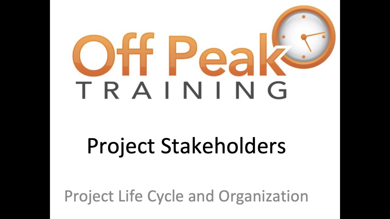 PMP Introduction 07 - Project Stakeholders