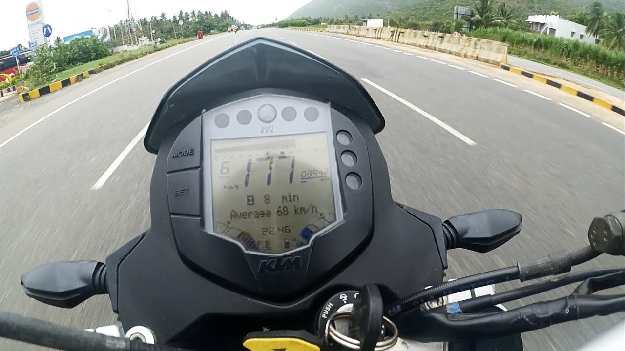 KTM Duke 390 TOPSPEED & 0 to 100 Amazingly Fast!