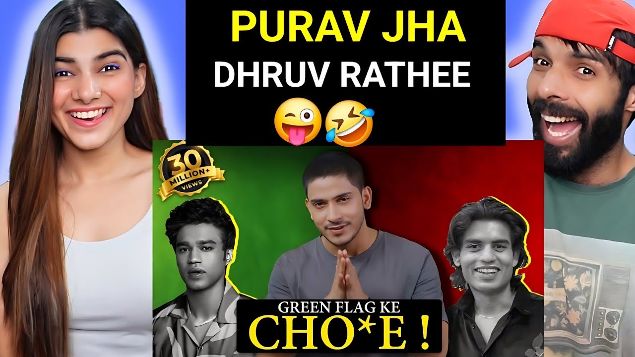Dhruv Rathee Analysis | The Green Flag | Purav Jha Reaction !!