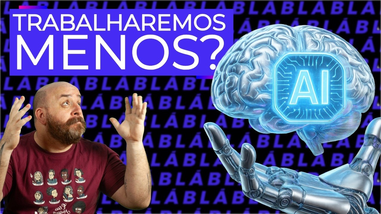 usar INTELIGÊNCIA ARTIFICIAL te faz TRABALHAR MENOS? | LIVE DE TERÇA