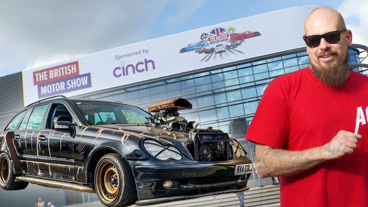 The British Motor Show - The Zombie and Anarchystang Burnouts  - The Anarchy Garage - Episode 32
