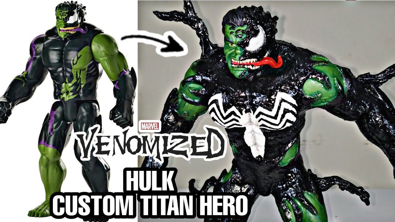 Custom Hulk Venomizado | Sculpture Hulk Venomized | Avengers | Timelapse