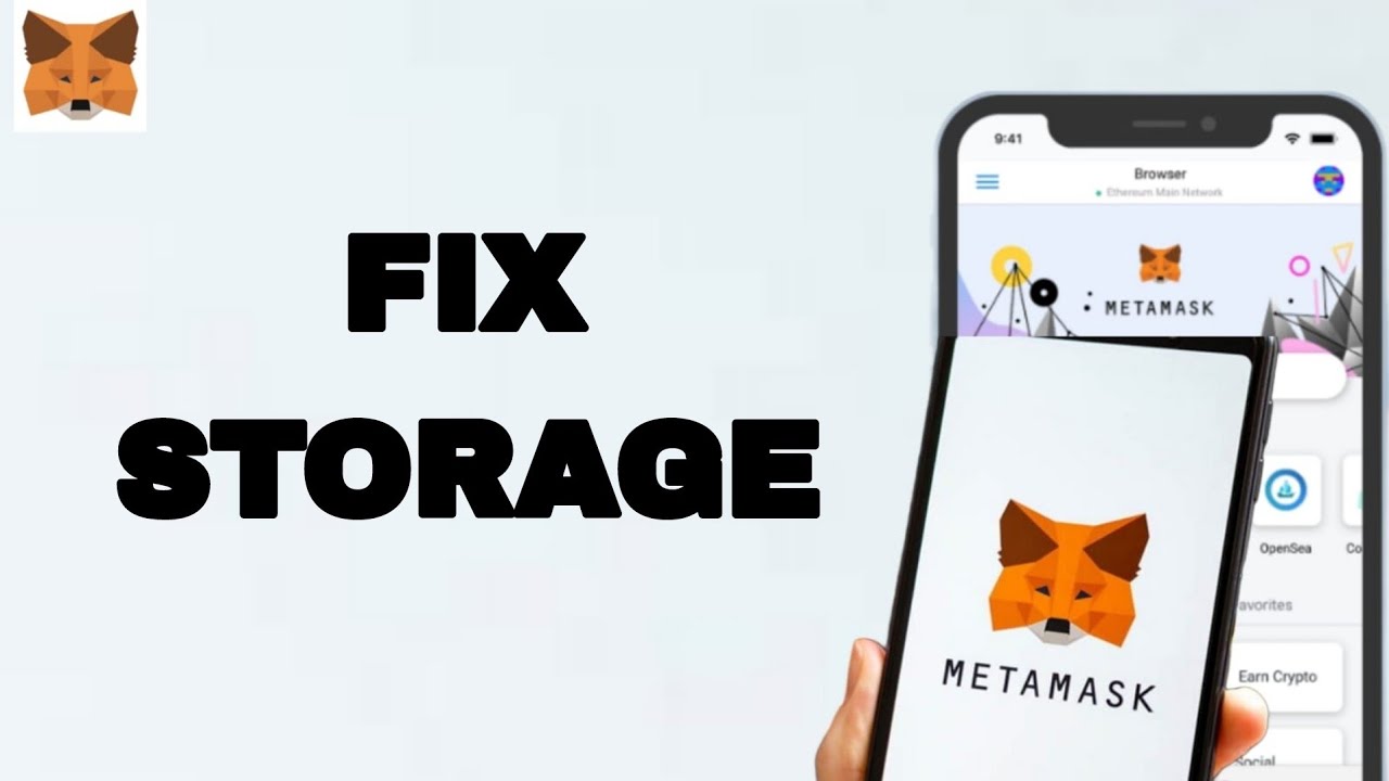 How To Fix And Solve Storage On Metamask App | Final Solution