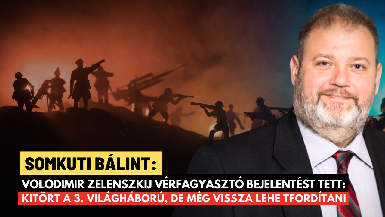 Zelenszkij: Putyin elindította a harmadik világháborút, totális összecsapás jön?  - Somkuti Bálintc