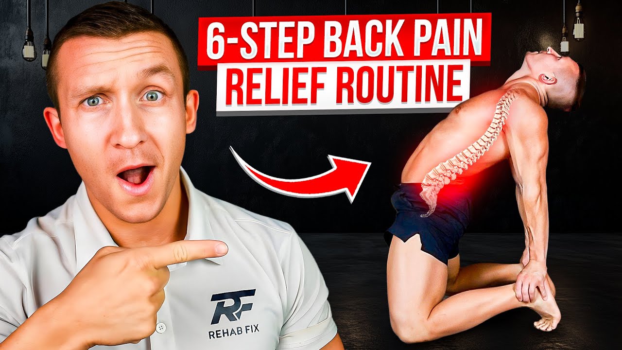 6-Step Back Pain Mobility Routine That Went VIRAL (Instant Relief for Stiff Hips & Lower Back)