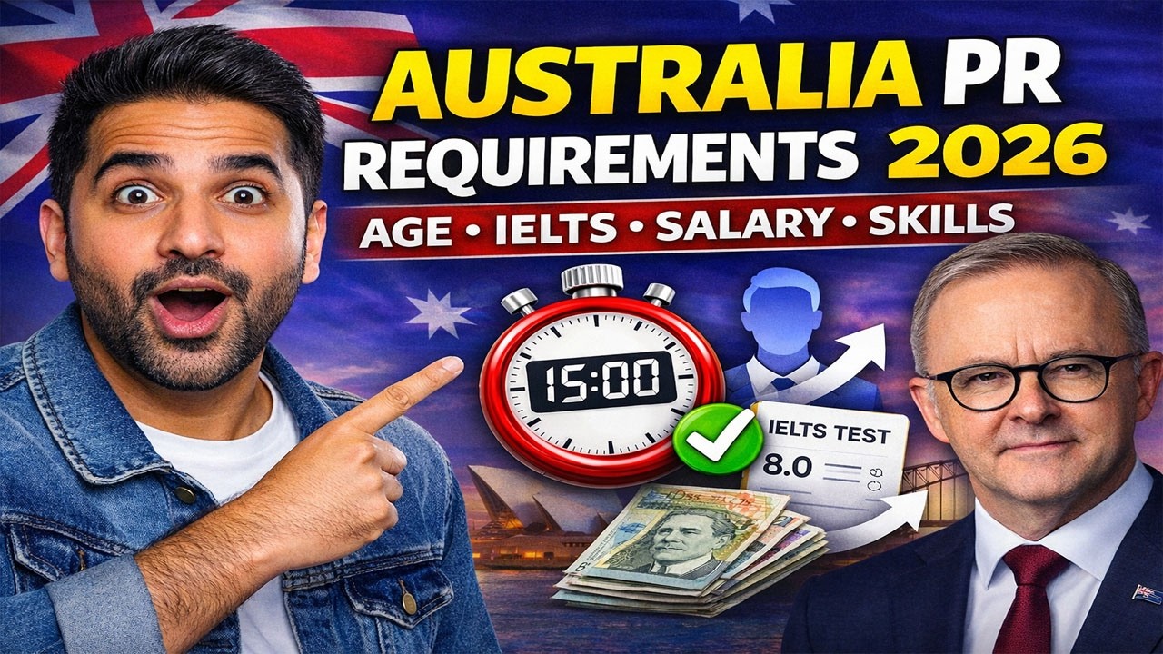 Australia PR Requirements 2026 | Age, IELTS & Salary Explained | Complete Guide