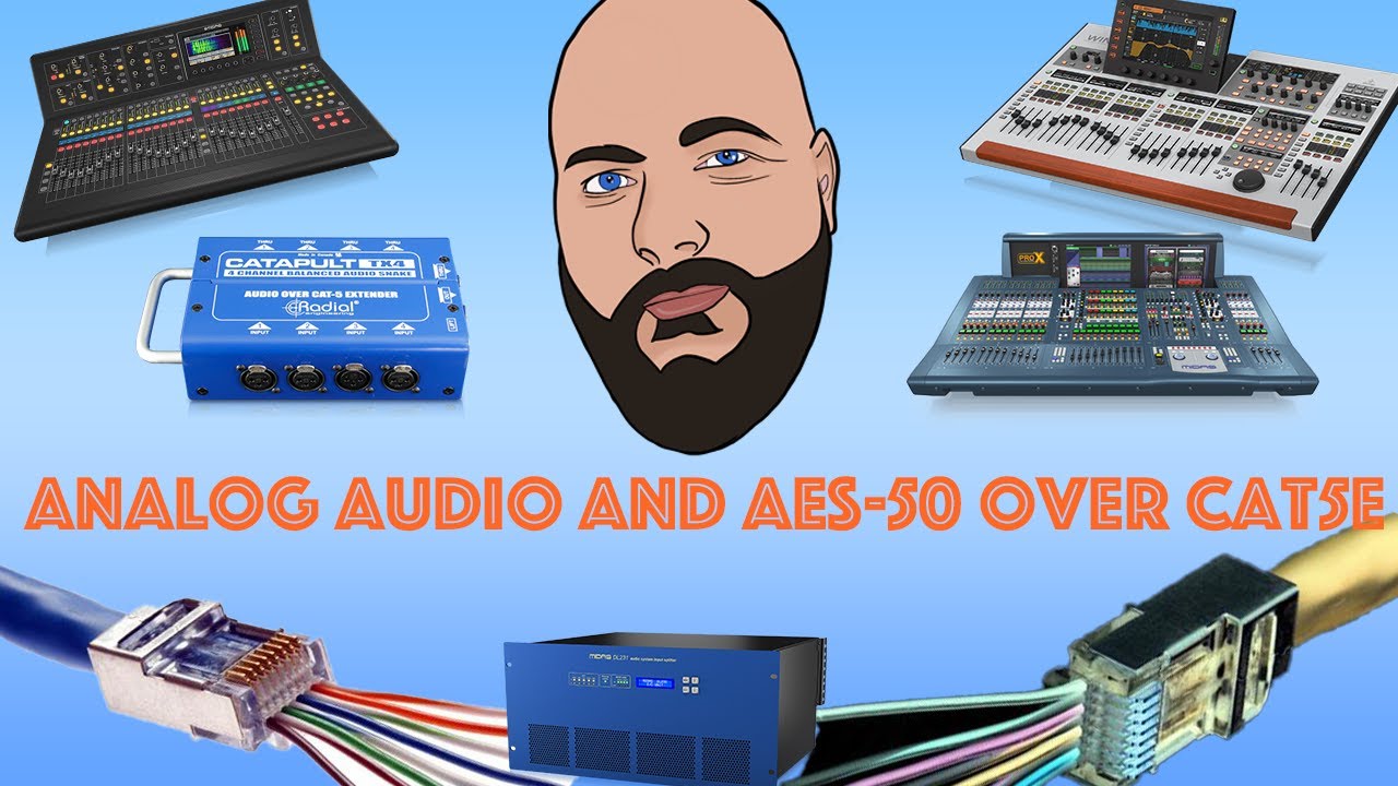 RE-UPLOAD - Cat5e S/FTP for AES50 and Analog Audio or...That time I tell Glenn Fricker he was wrong