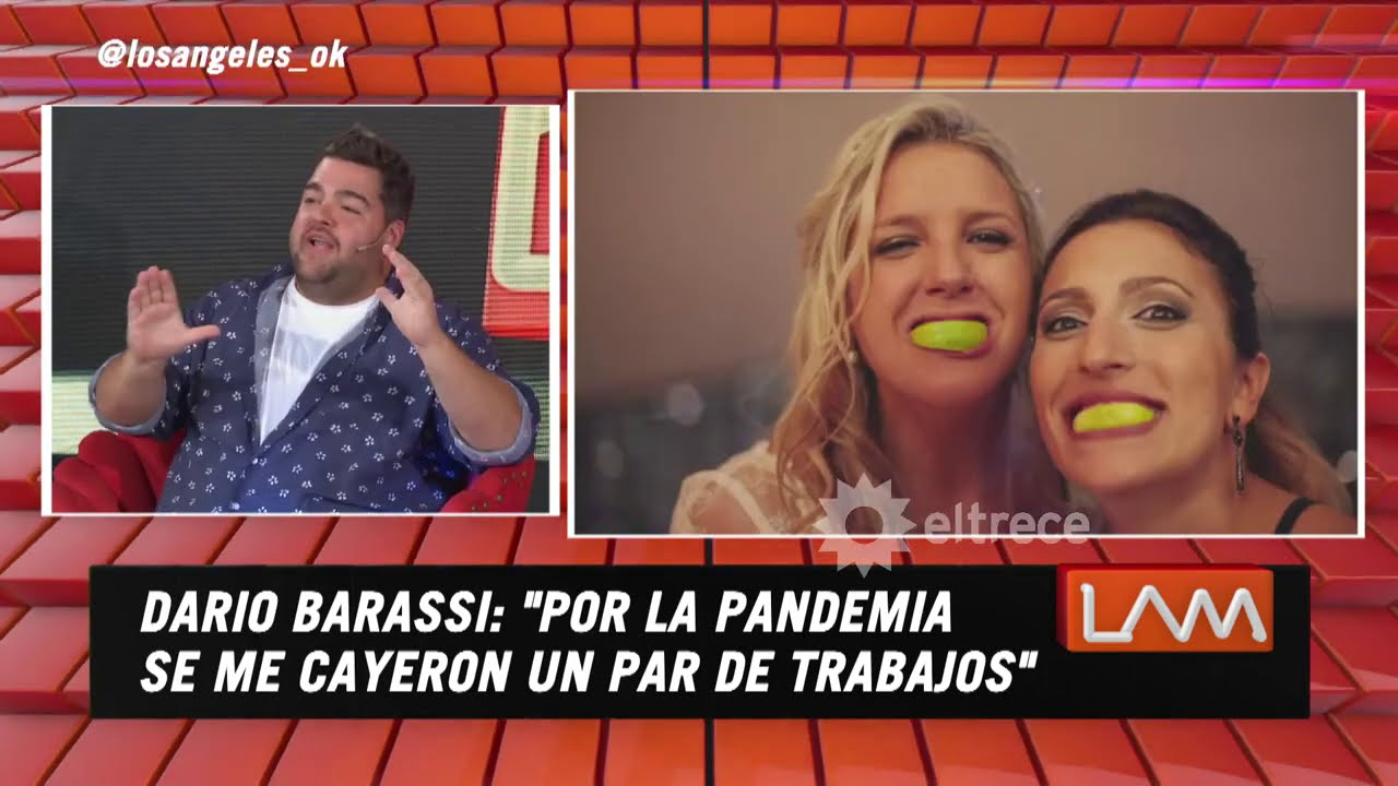Darío Barassi se animó a LAM y puso todo su cuerpo para enfrentar a las angelitas - NOTA COMPLETA