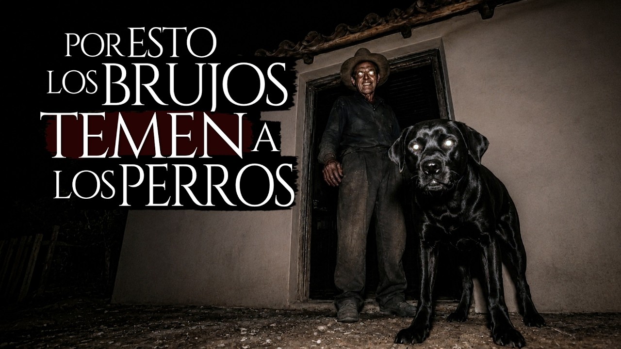 LOS BRUJOS NO QUIEREN A LOS PERROS Y LES TEMEN (HISTORIA DE TERROR REAL EN PUEBLOS)