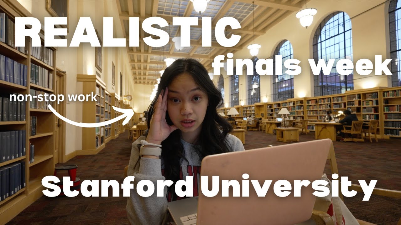 REALISTIC Stanford Finals Week *extremely stressful*