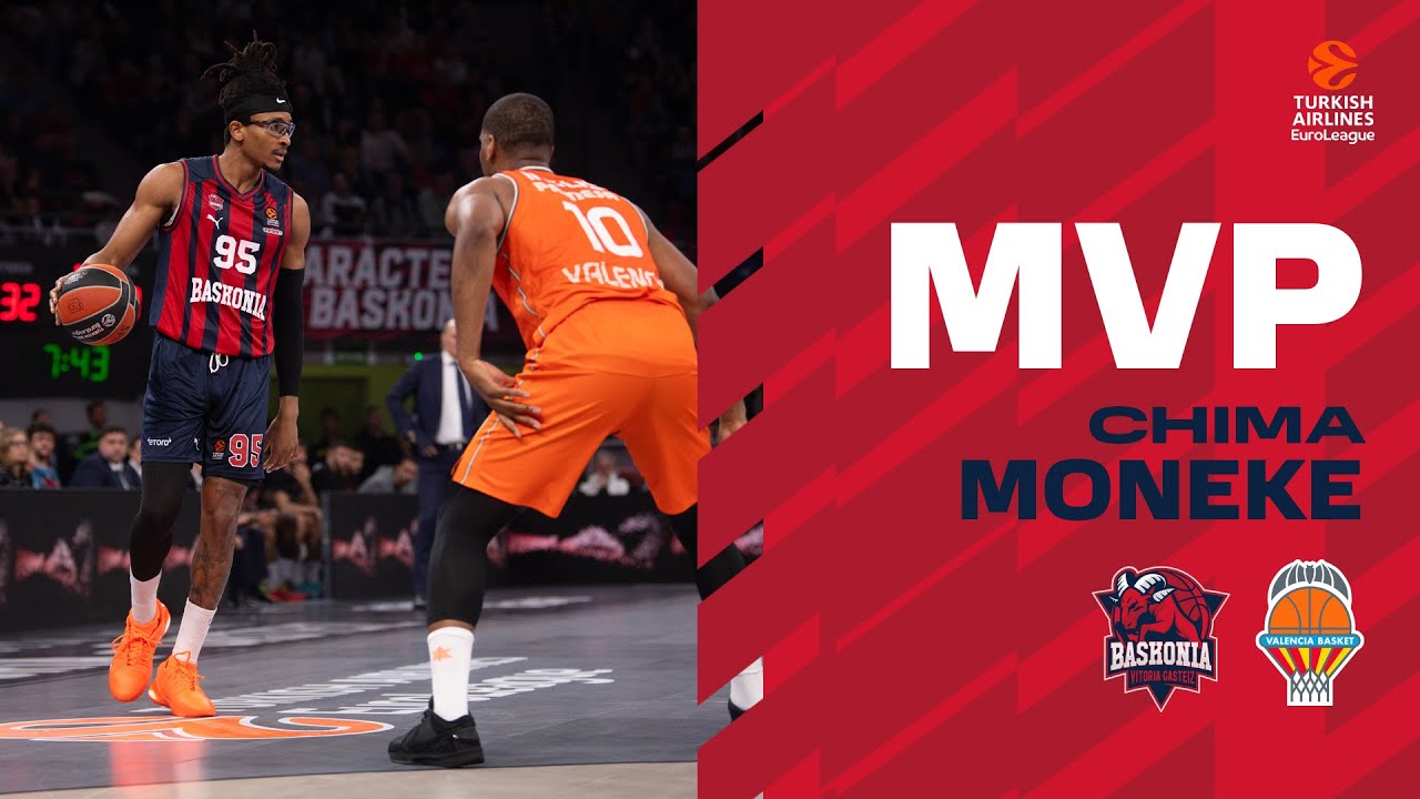 📹 Highlights Chima Moneke Points 16 pts y 18 val  vs  Valencia Basket