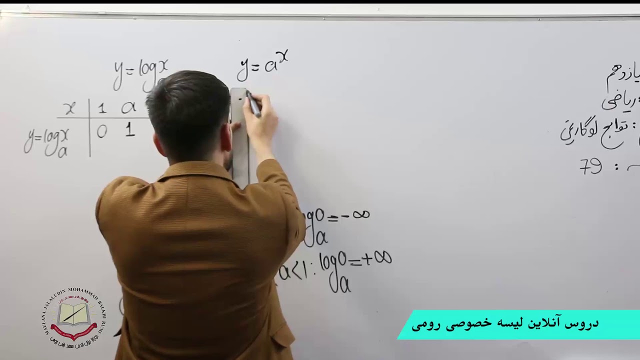 ریاضی صنف یازدهم توابع لوگاریتمی 79