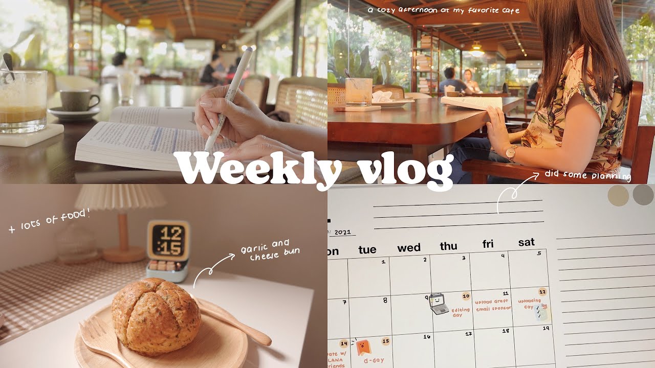 vlog 🧇 slow days, morning routine, lots of food, cozy afternoon at my fave cafe ☕️