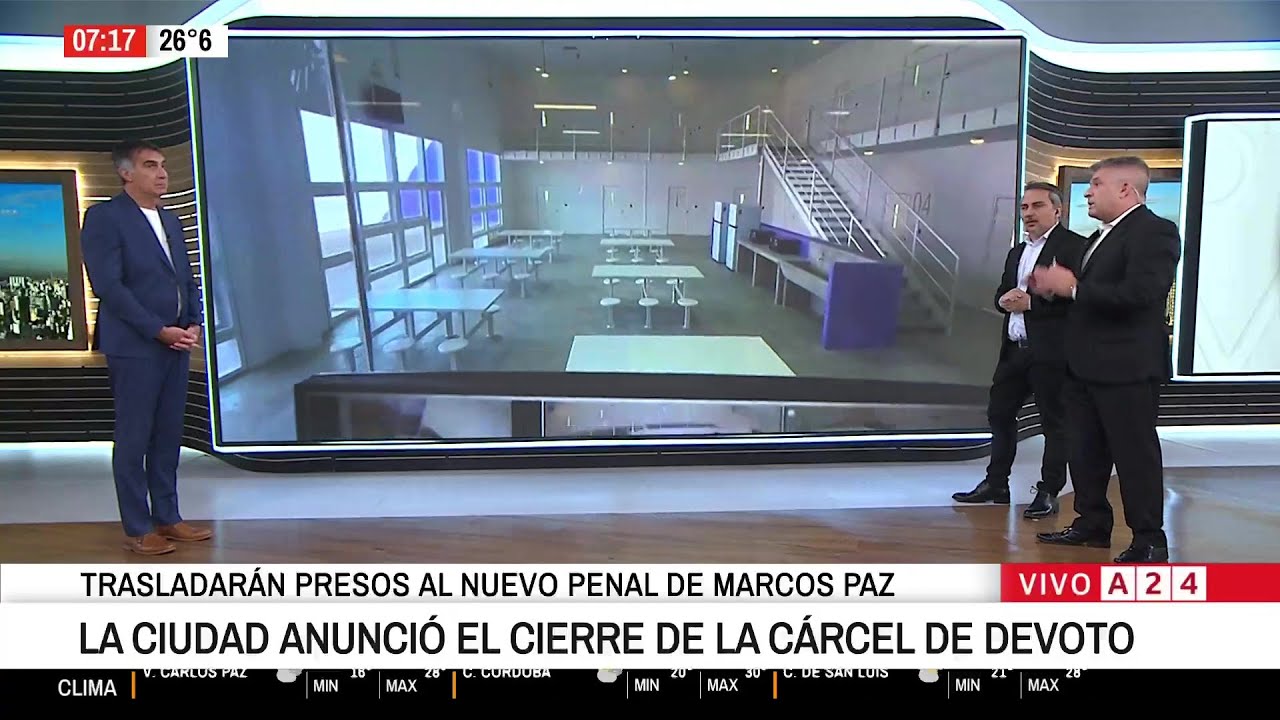 📢 LA CIUDAD ANUNCIÓ EL CIERRE DE LA CÁRCEL DE DEVOTO: TRASLADARAN PRESOS AL PENAL DE MARCOS PAZ