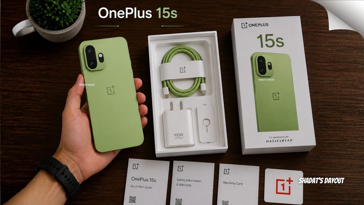 OnePlus 15s &mdash; всё, что нужно знать! Утечки и дата выхода