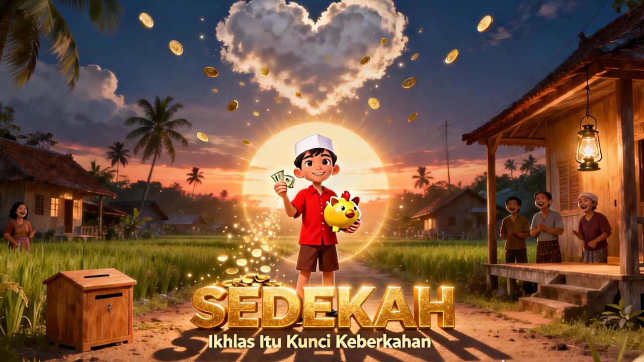 Sedekah Tidak Harus Banyak… yang Penting Ikhlas! #TamanTauhidiyahStudio [TTS]