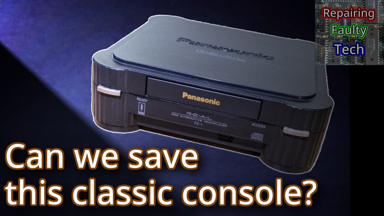 Panasonic 3DO - Is a RE-CAP needed? - Let's find out!