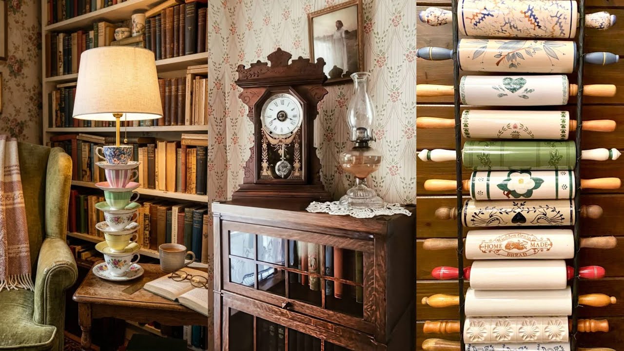 Vintage Aesthetic 🌷🌿 Grandmacore Style Decorating Guide for a Cozy Home ✨️🦢