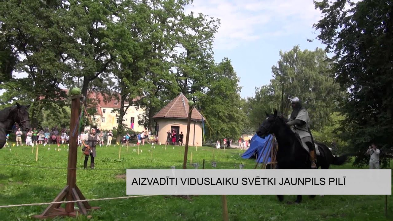 Aizvadīti viduslaiku svētki Jaunpils pilī