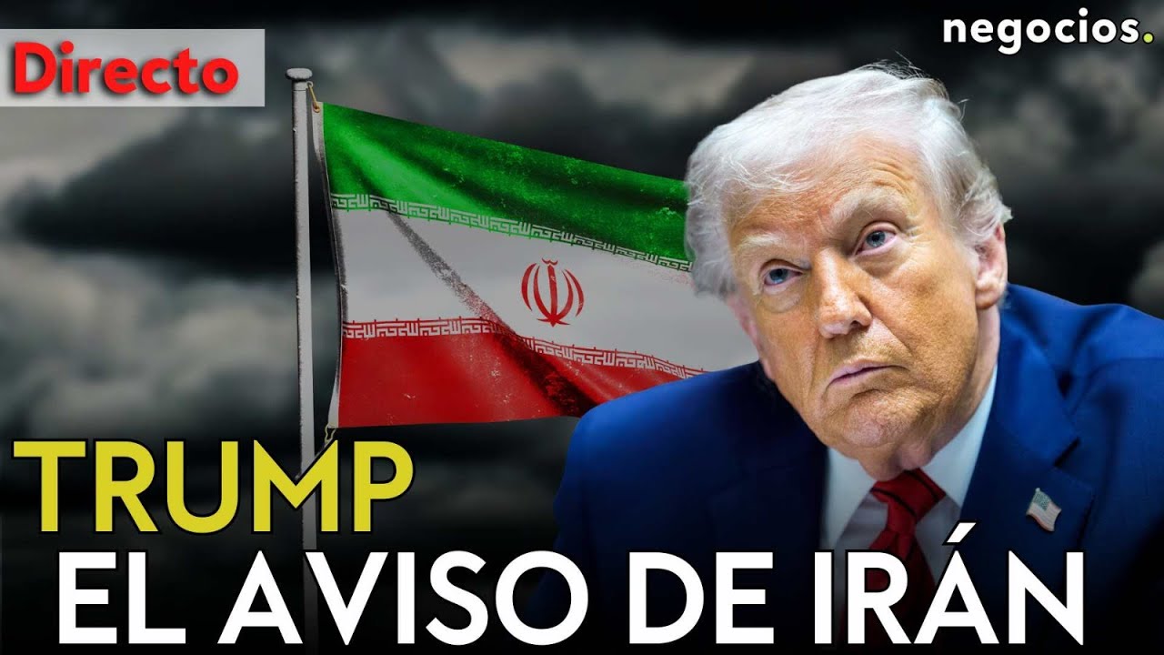 DIRECTO | TRUMP RESPONDE AL AVISO DE IRÁN SOBRE 