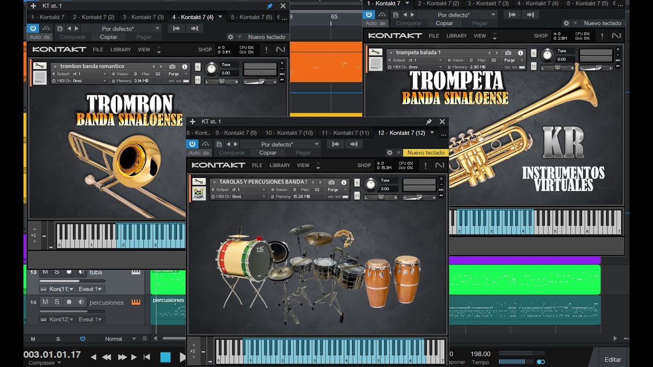SAMPLES DE BANDA SINALOENSE KONTAKT, PARA MUSICOS Y PRODUCTORES 2026