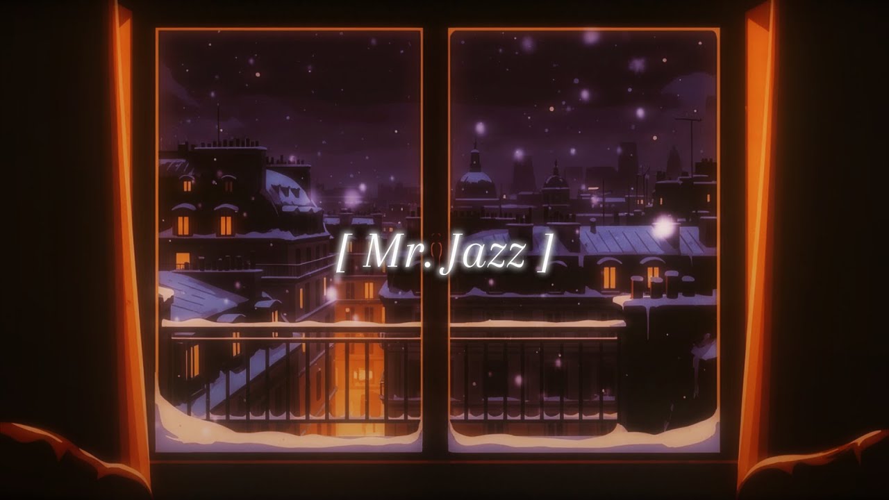 Winter Jazz Playlist | Quiet Paris Winter, Vintage Jazz Seeping by the Window