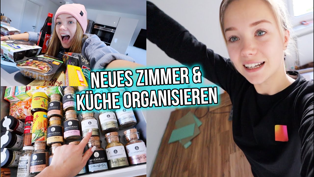 NEUES ZIMMER ENDLICH FERTIG 😍 + Küche organisieren 🍟📦