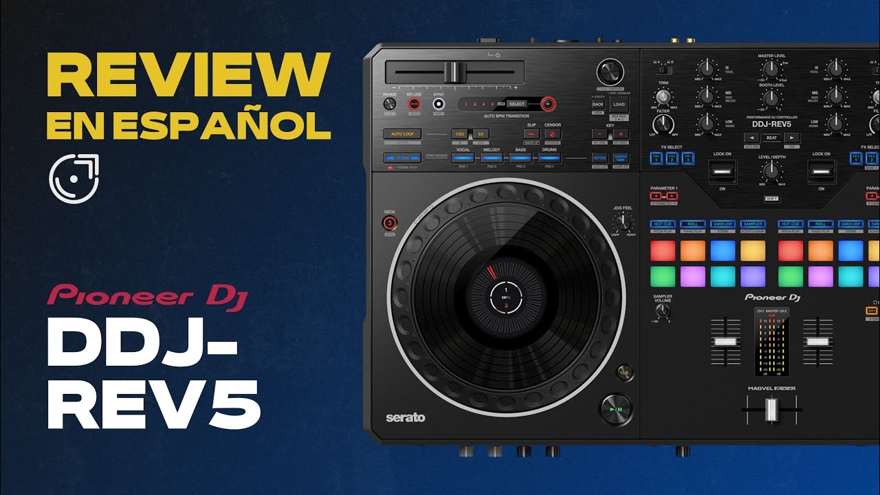 DDJ-REV5: ¿¿el controlador definitivo?? Review en español