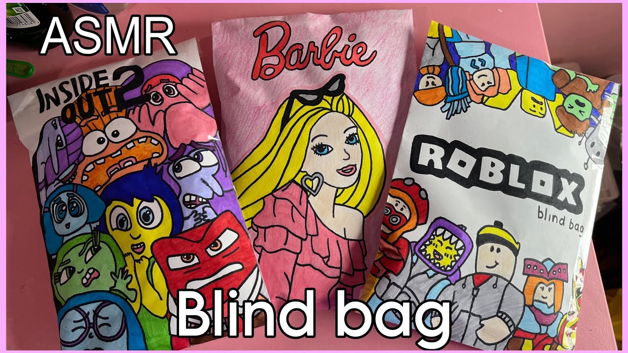 Abriendo 3 bolsitas sorpresas (blind bags) de papel - ASMR 😴