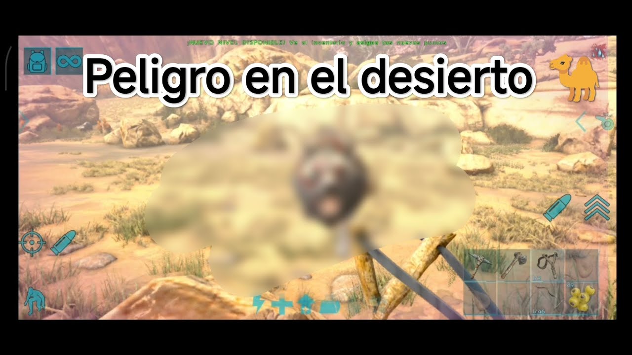 🐪 Ark Mobile sobreviviendo en scorched.😵‍💫 Primeros tameos 👌 eficacia 100%  #ark #arkmobilepvxc 