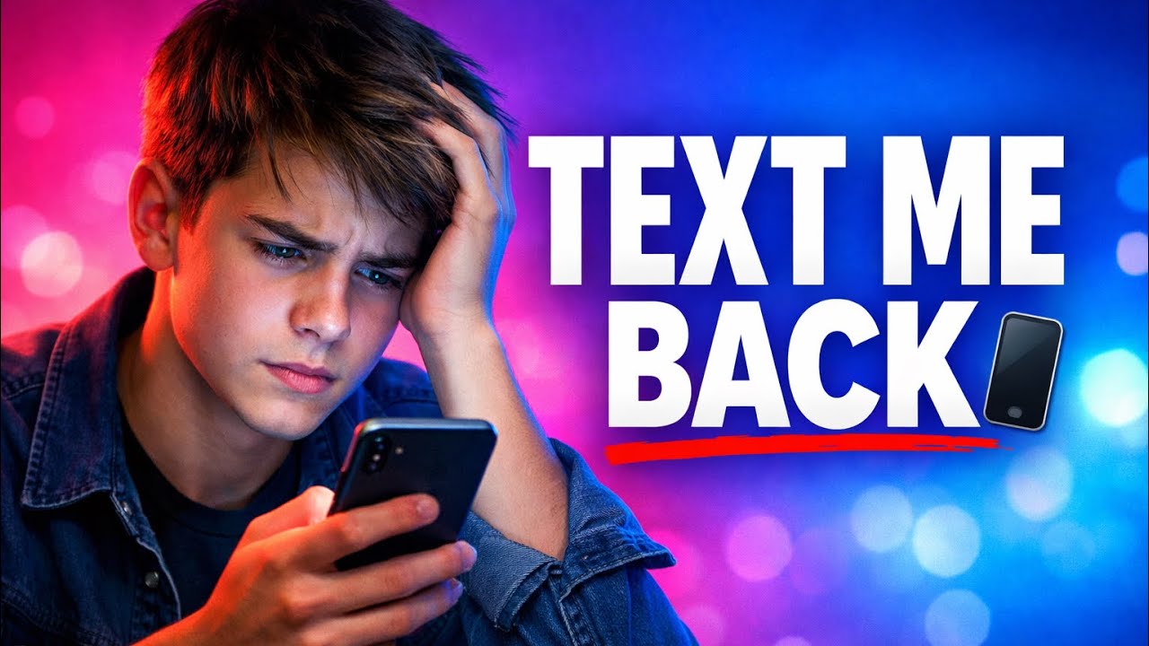 Text Me Back 📱 | (LYRICS) (Left On Read Anthem 2026) #teenpop  #leftonread  #popmusic 