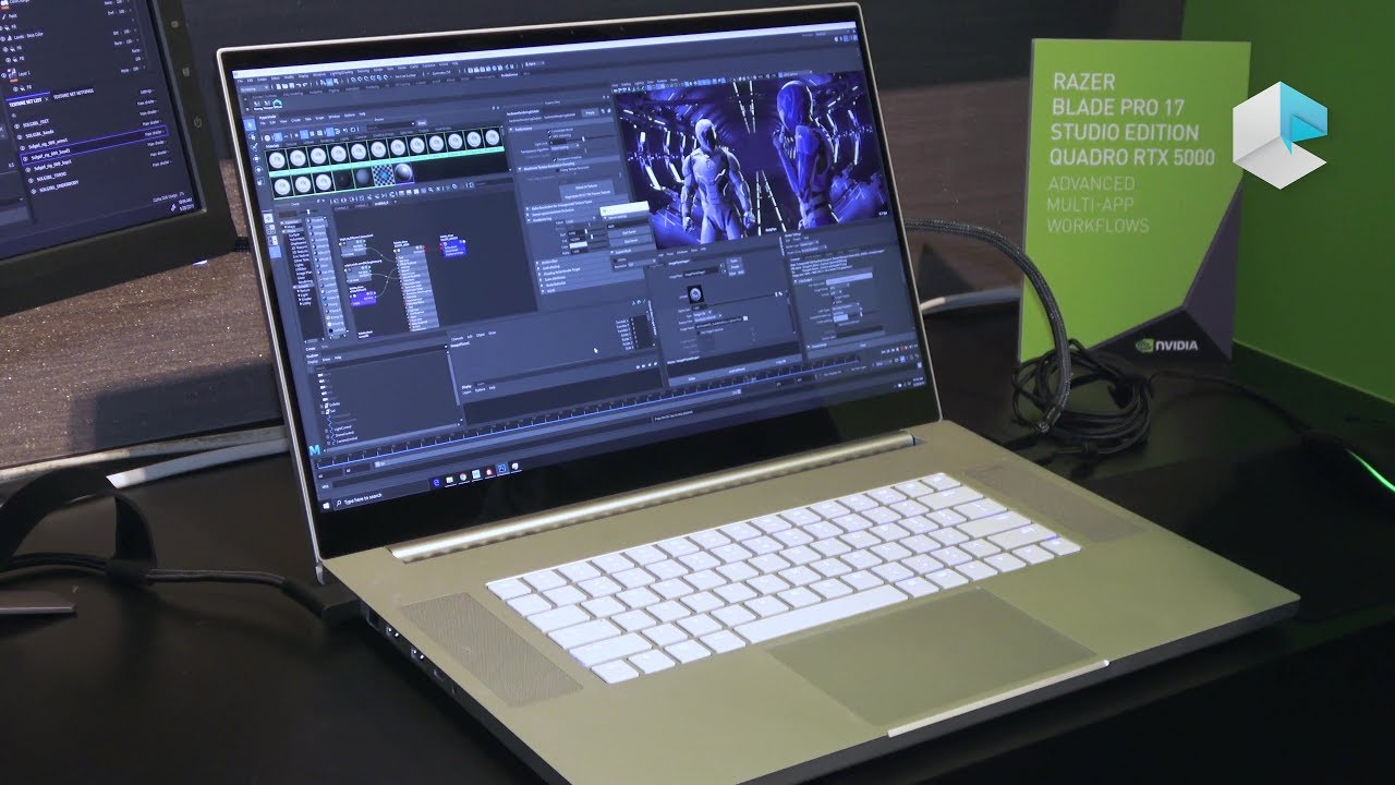 Nvidia Studio Program, new laptops for creatives and Quadro RTX 5000 GPUs