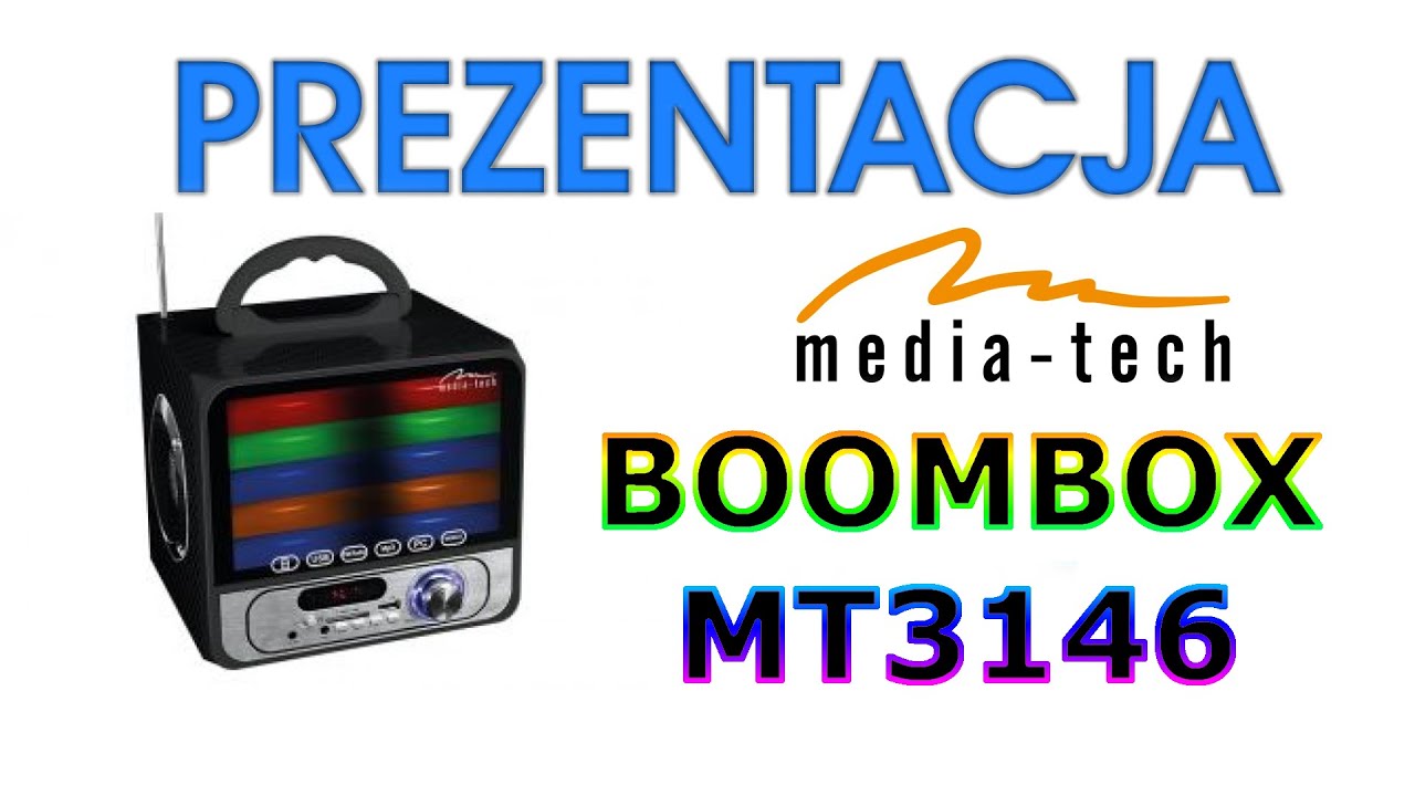 Unboxing Głośnika Przenośnego Media-Tech BOOMBOX MT3146 - HardPC TV #108