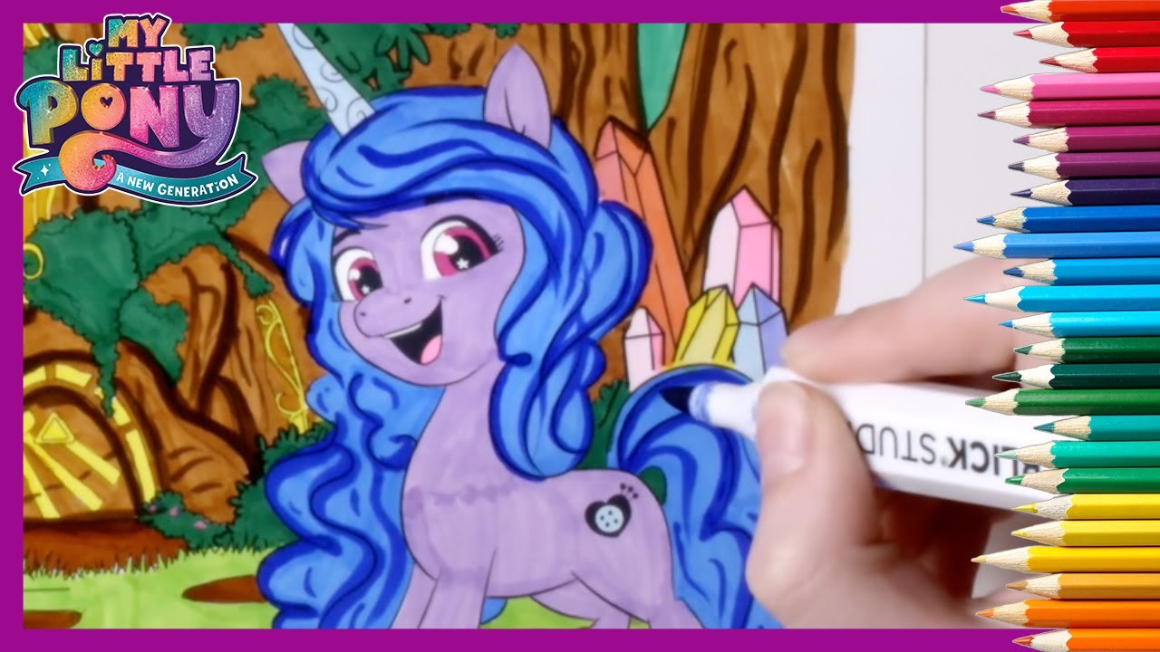 My Little Pony: A New Generation 🦄 Color your favorite ponies | Kids craft | MLP Gen 5 Movie